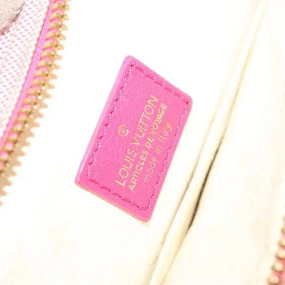 LOUIS VUITTON Cruise Line Rider Shoulder Bag Pink LV Auth - Picture 13 of 16